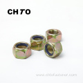 ISO 7040 Grade 10 zinc plated Nylon Insert hexagon lock nut